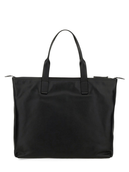 Dolce & Gabbana Calf Leather Shoulder Bag — Black
