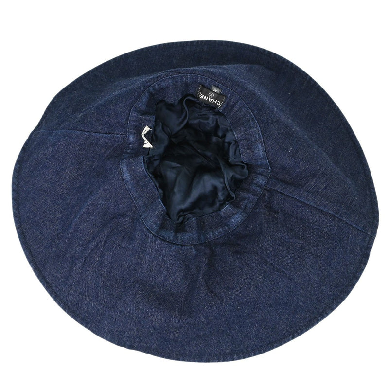 Chanel Denim Mood Bucket Hat Night Flight Embroidery Navy Denim_jeans