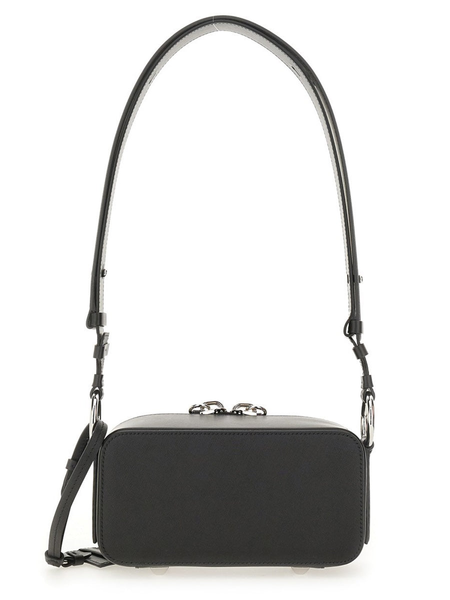 Maison Margiela Doll Shoulder Bag — Black Leather
