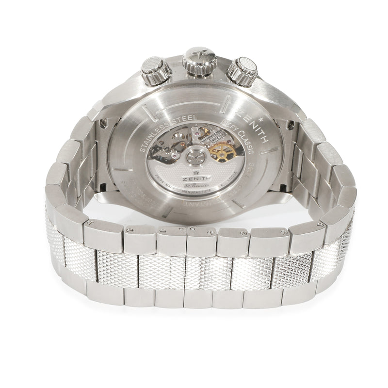 Zenith Defy Classic 03.0526.4021 Mens Watch Stainless Steel Silver Ss+titanium Wrist