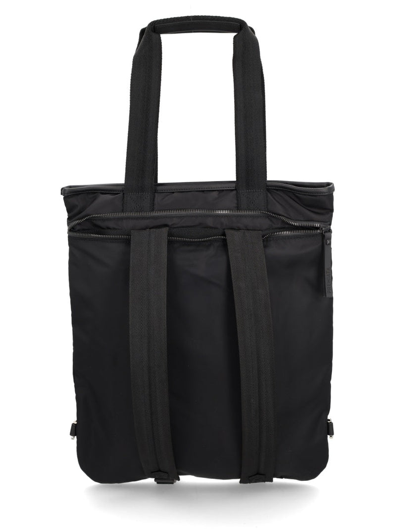 Premiata Kymani Backpack — Black Nylon Hand Bags