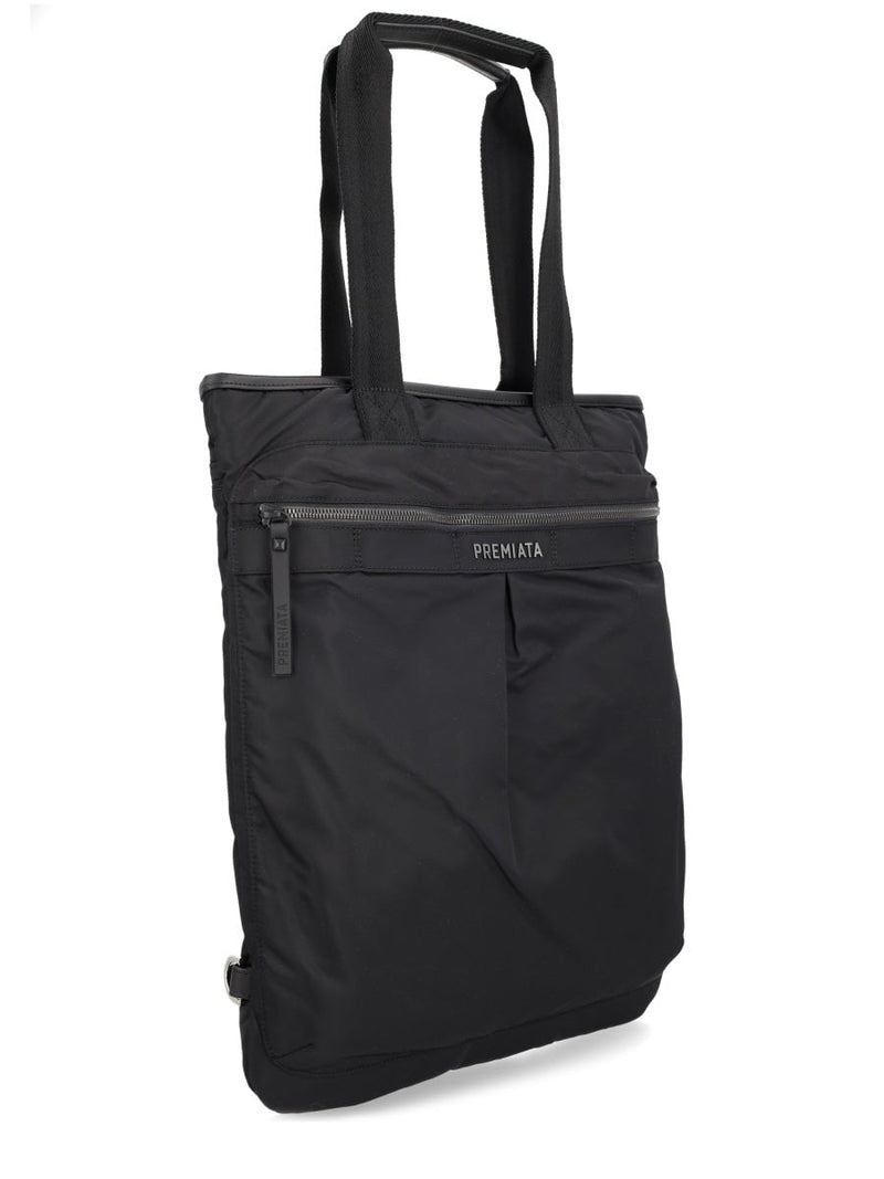 Premiata Kymani Backpack — Black Nylon Hand Bags