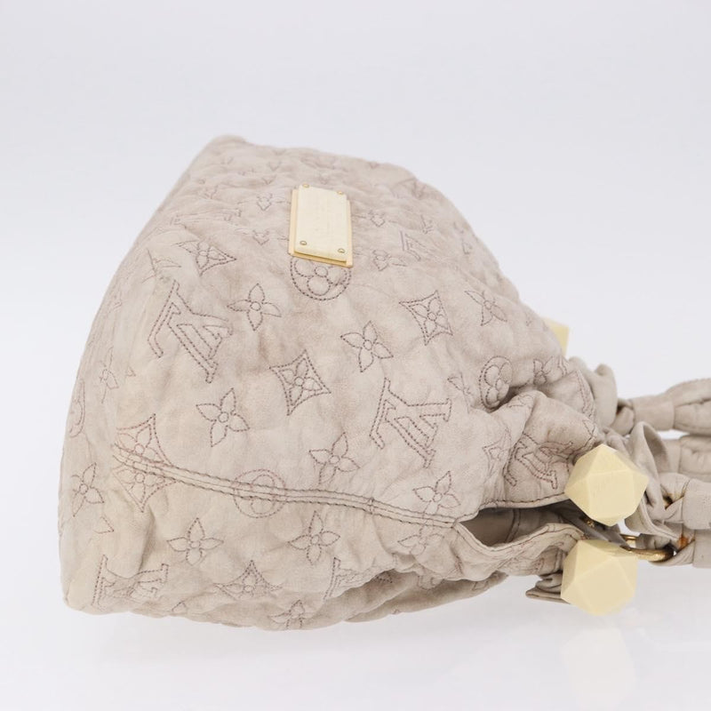Louis Vuitton Olympe Stratus Limited Edition Monogram Lambskin Beige Leather Bag