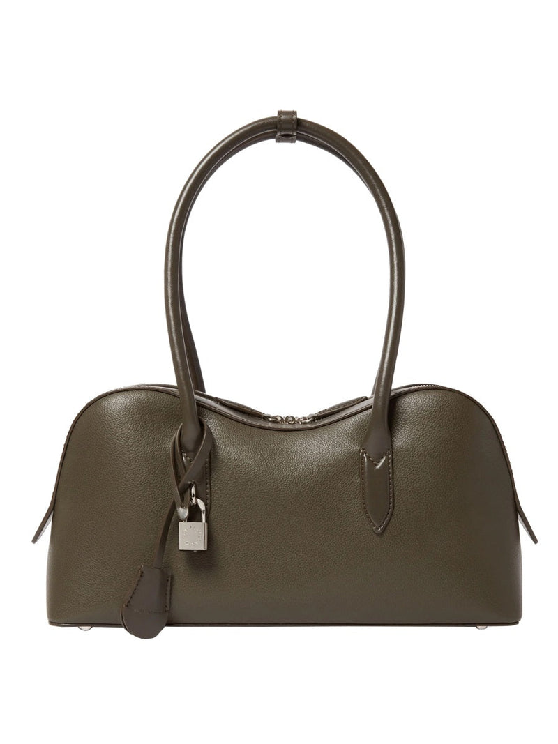 Stella Mccartney Ryder Shoulder Bag — Green Polyamide