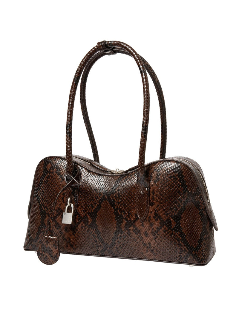 Stella Mccartney Lyocell Hemp Animalier Shoulder Bag — Multicolor F