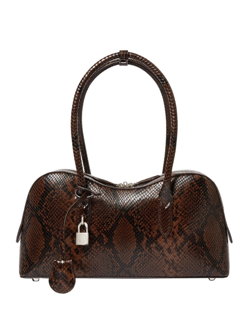 Stella Mccartney Lyocell Hemp Animalier Shoulder Bag — Multicolor F