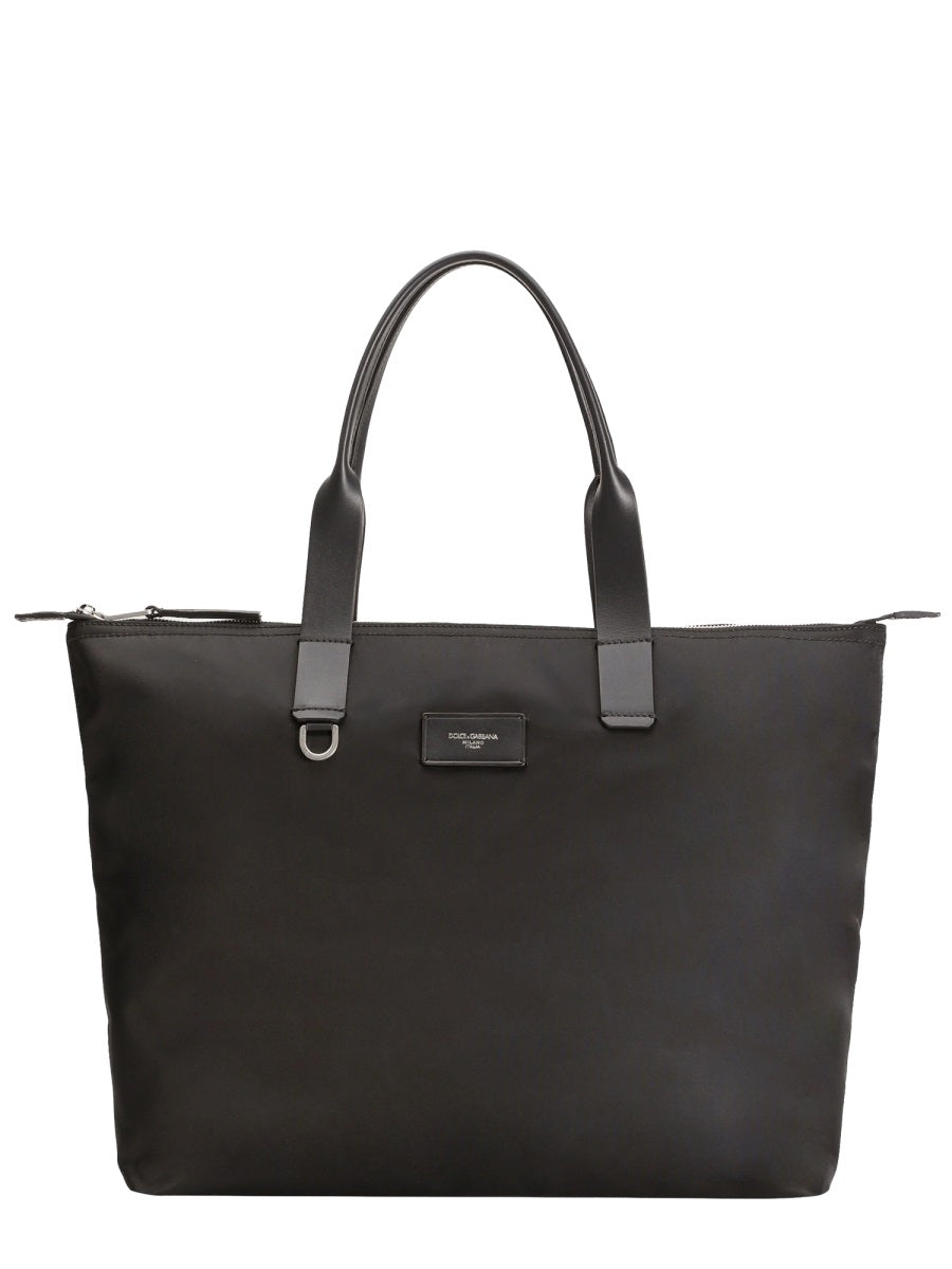 Dolce & Gabbana Handbag — Black Polyamide Hand Bags