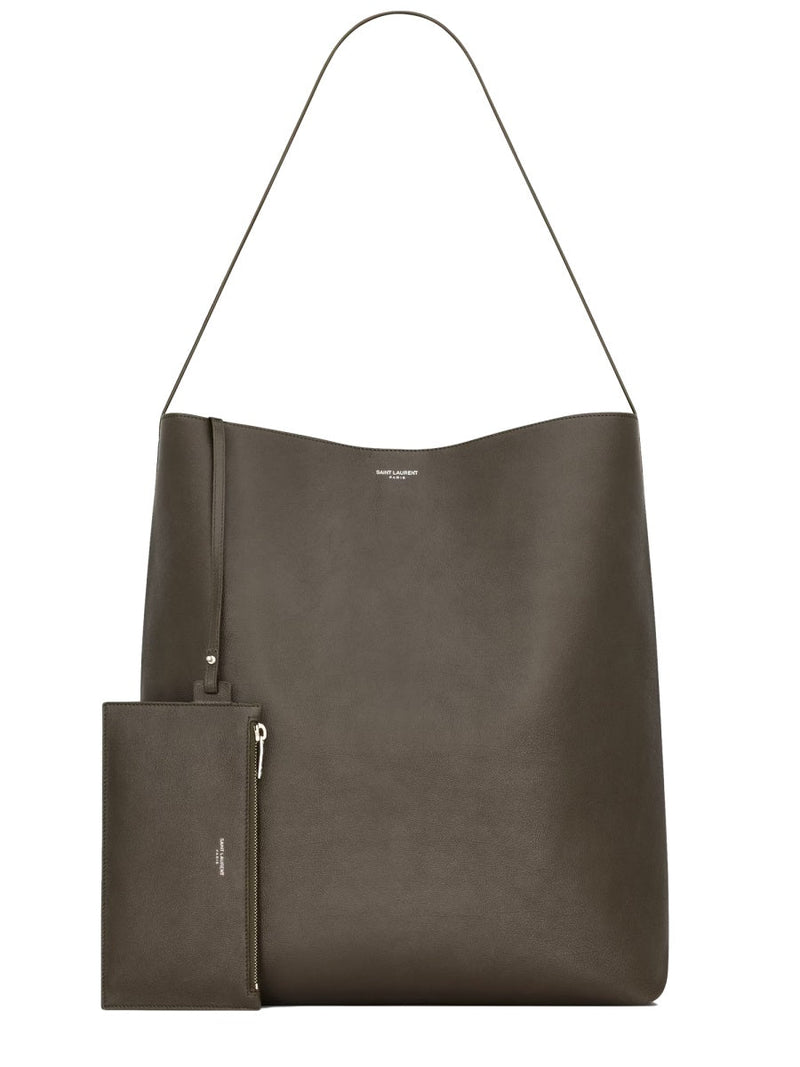 Saint Laurent Hobo Bag — Green Leather