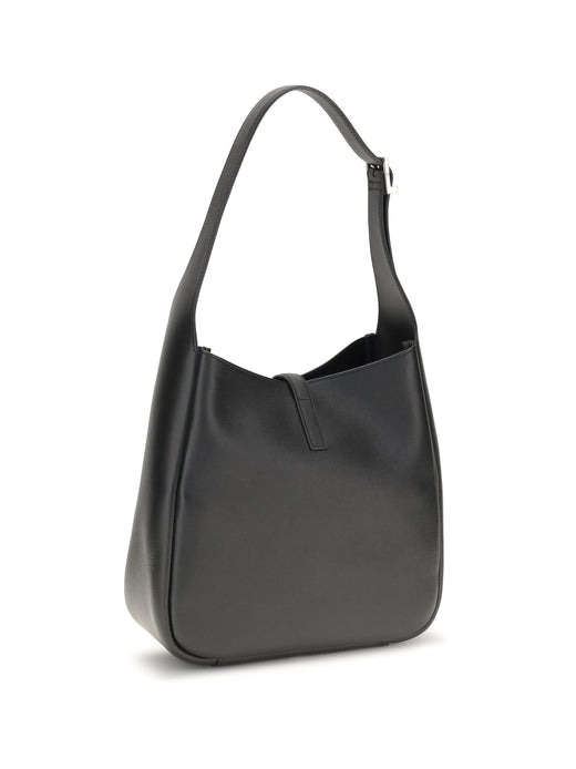 Saint Laurent Le Shoulder Bag — Black Calf Leather