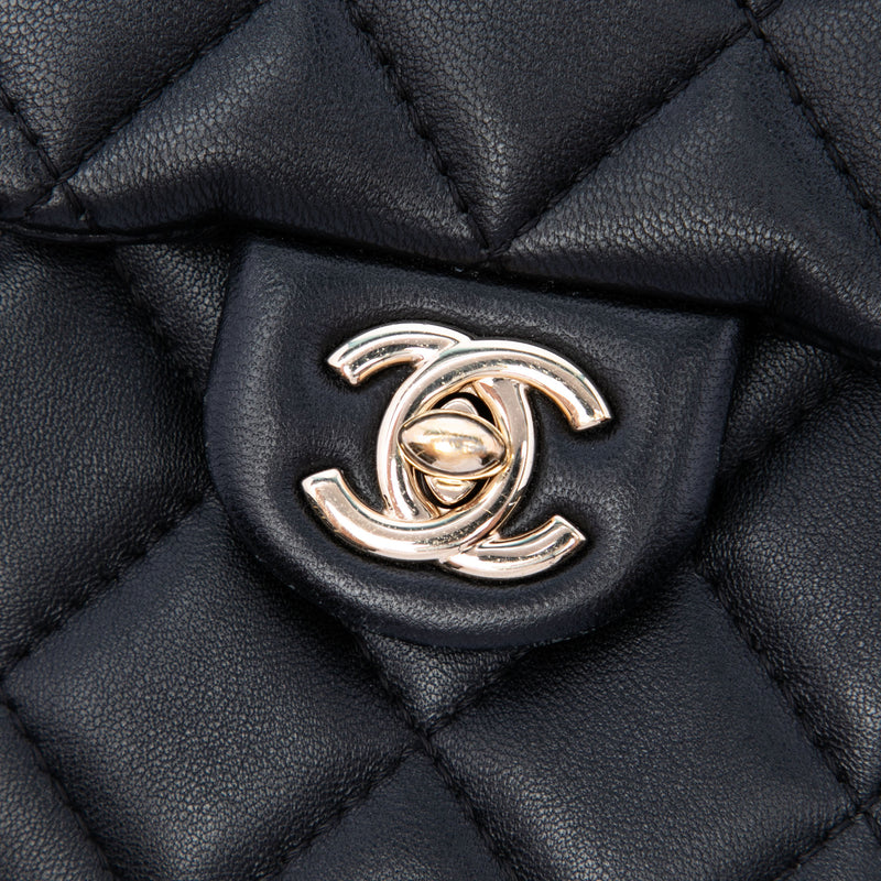 Quilted Lambskin My Precious Pearls Phone Holder with Chain - Image 5