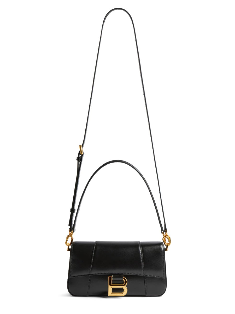 Balenciaga Shoulder Bag — Black Lamb Leather