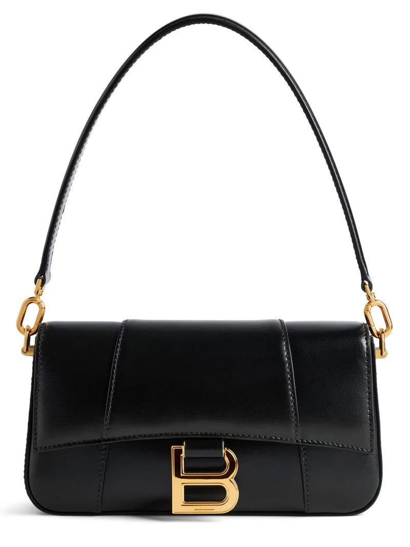 Balenciaga Shoulder Bag — Black Lamb Leather