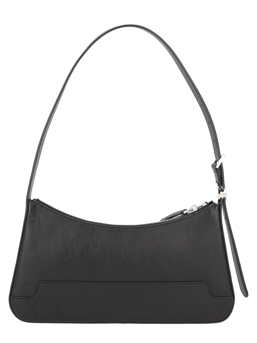 Marni Calf Leather Shoulder Bag — Black