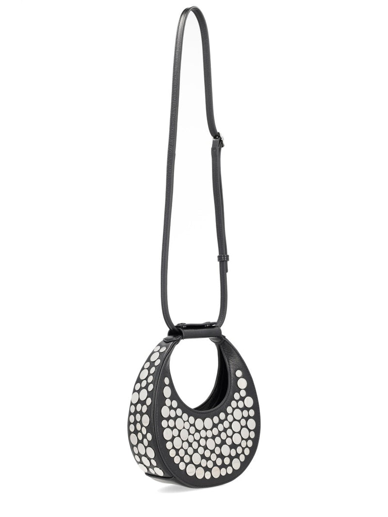 Staud Good Night Shoulder Bag — Black Cow Leather