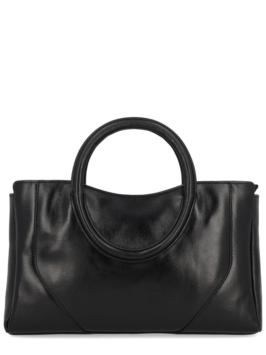 Staud Maude Shoulder Bag — Black Cow Leather