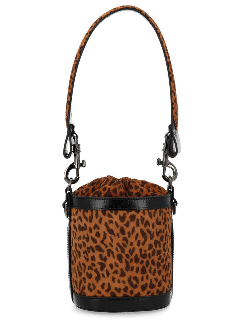 Vivienne Westwood Bucket Bag — Multicolor Sheep Leather