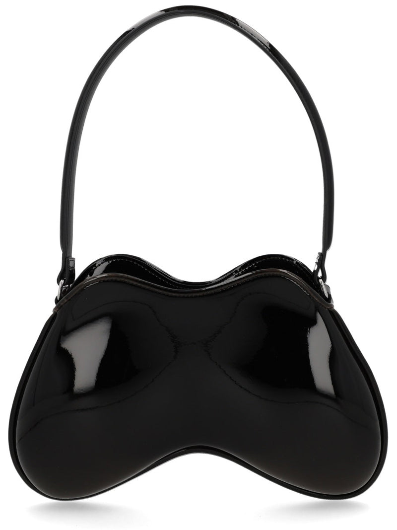 Diesel Shoulder Bag — Black Polyurethane