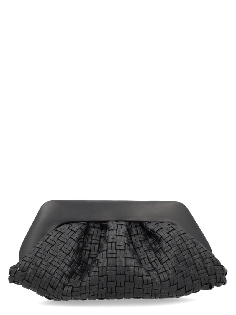 Themoirè Emera Handbag — Black Recycled Polyester Hand Bags