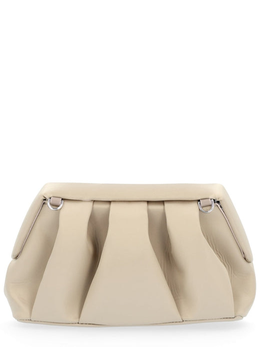 Themoirè Aphrodite Handbag — Beige Polyester Hand Bags