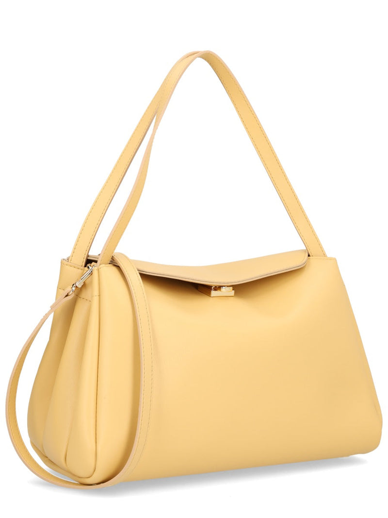 Themoirè Eudora Shoulder Bag — Beige Recycled Polyester