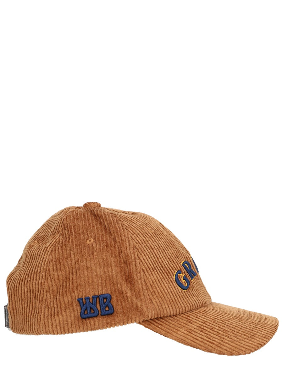 Wales Bonner Ua25ha08_co09801 Baseball Cap — Brown Cotton Caps