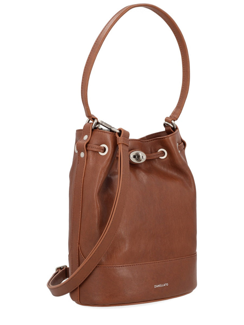 Zanellato Monda Shoulder Bag — Brown Leather