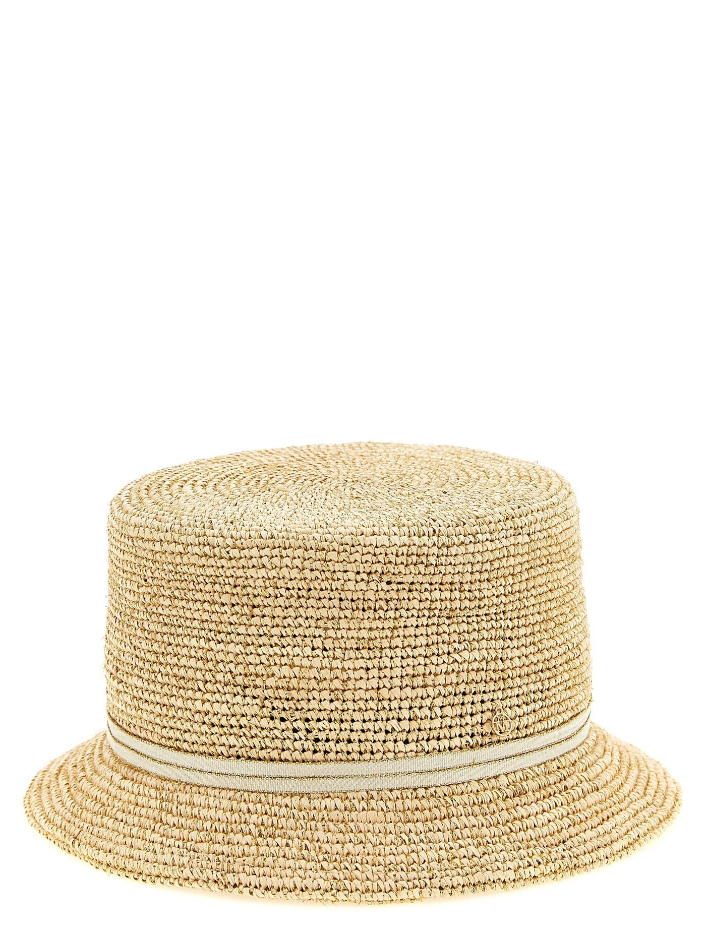 Maison Michel Bucket Hat — Natural
