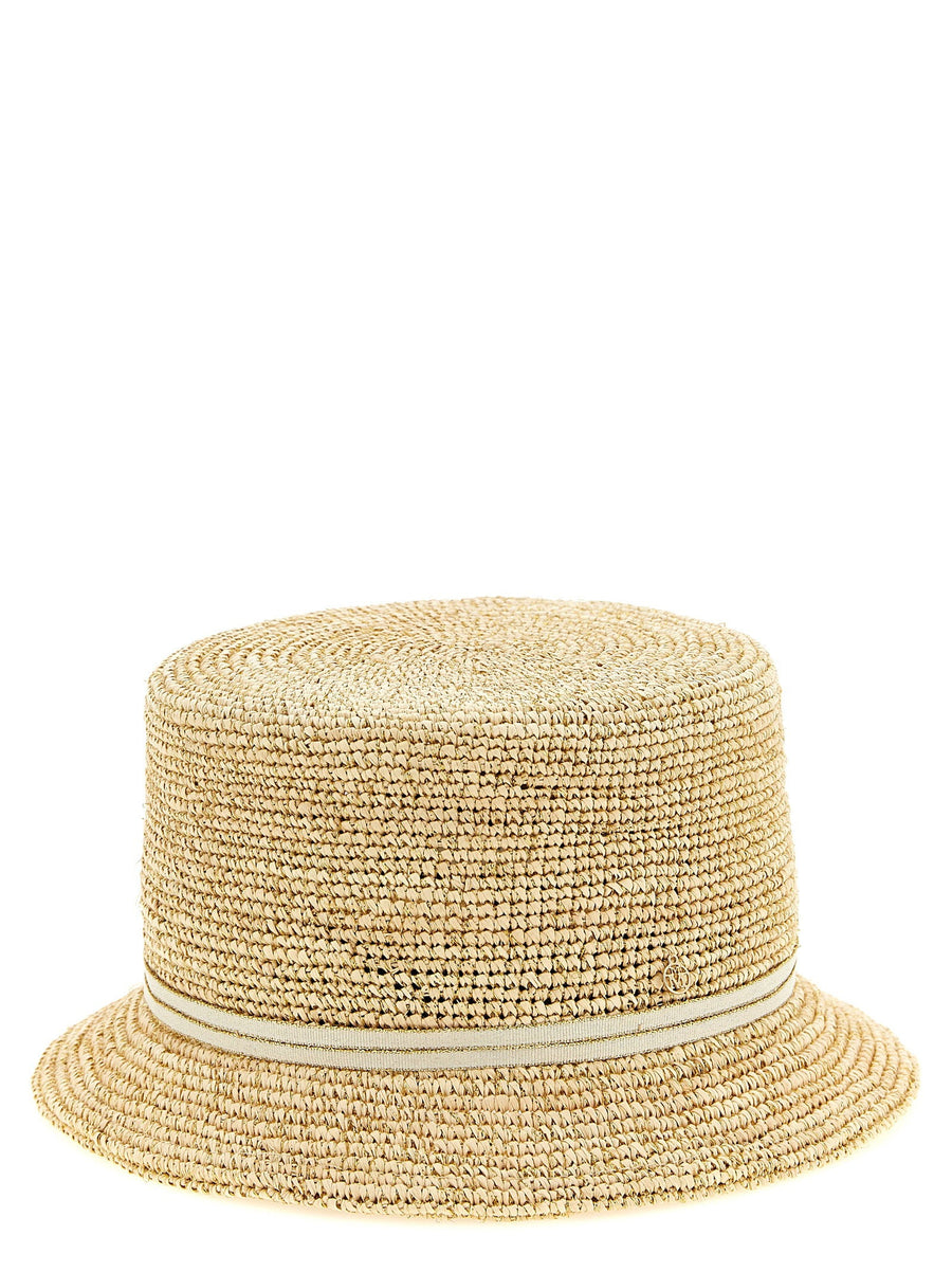 Maison Michel Bucket Hat — Natural