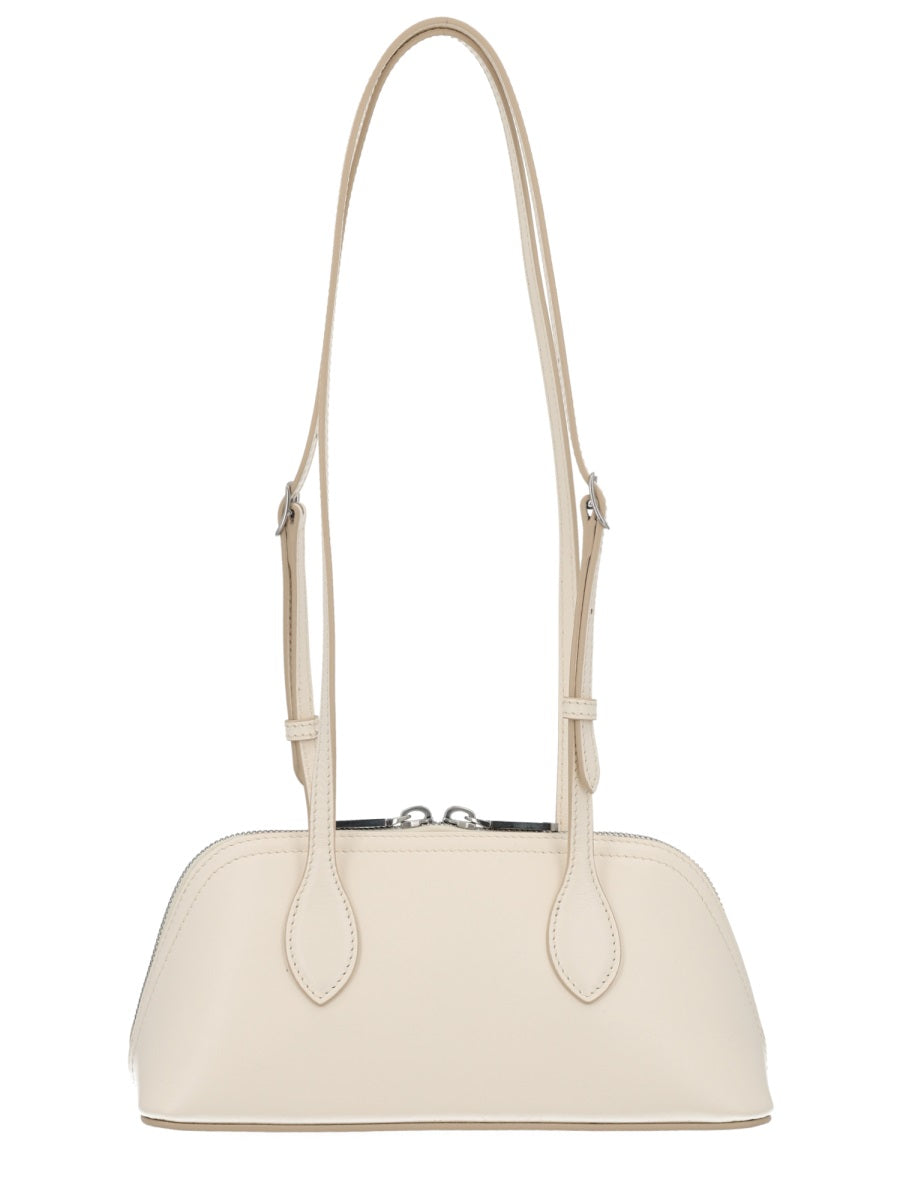 Bally Praline S Shoulder Bag — White Calf Leather