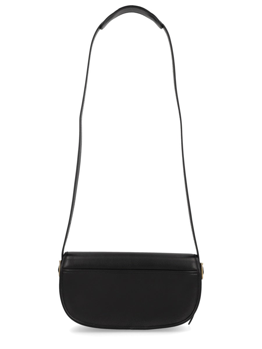 Bally Shoulder Bag — Black Bovine Leather