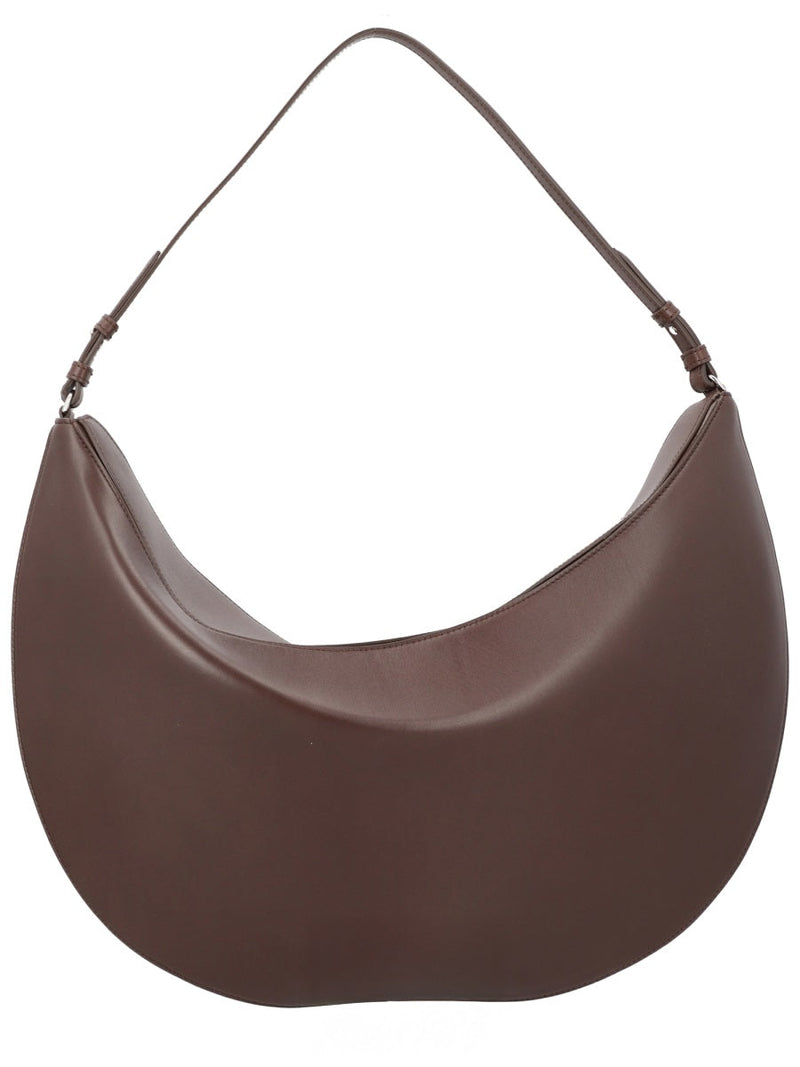 Jacquemus Ovalo Hobo Bag — Brown Calf Leather