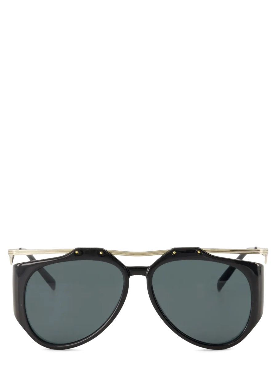 Saint Laurent 792814_y99631017 Sunglasses — Black Acetate Metal