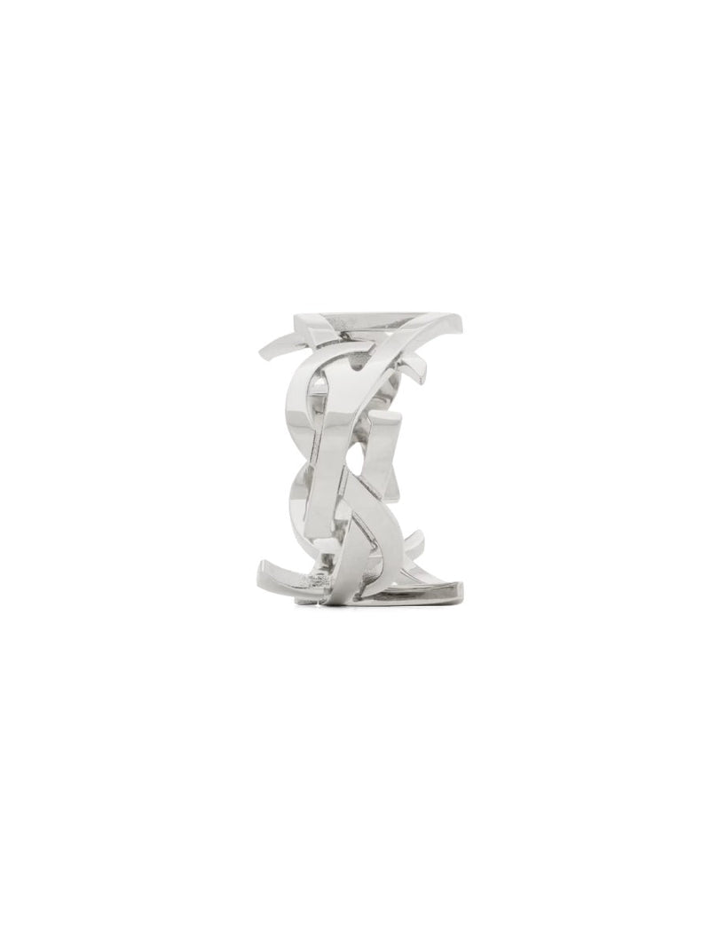 Saint Laurent Cassandre Ring — Silver Metal Rings