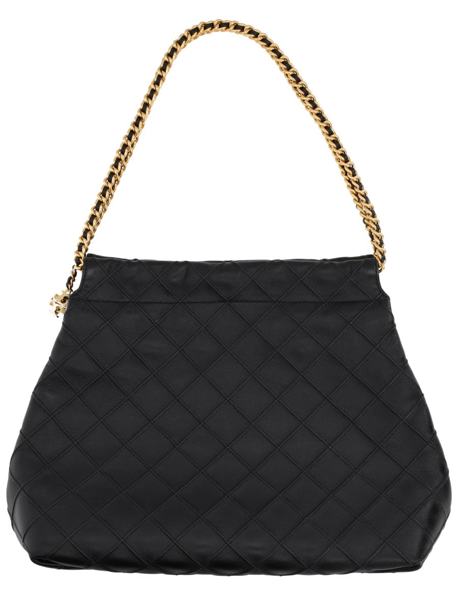 Tory Burch Shoulder Bag — Black Leather
