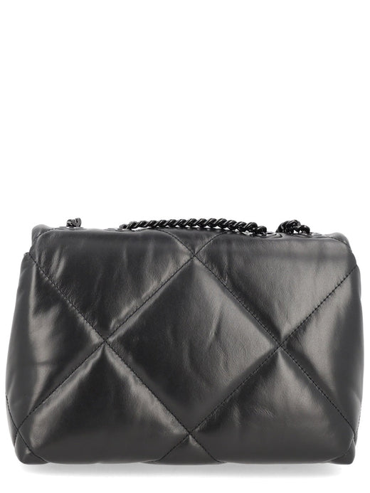 Tory Burch Kira Shoulder Bag — Black Leather