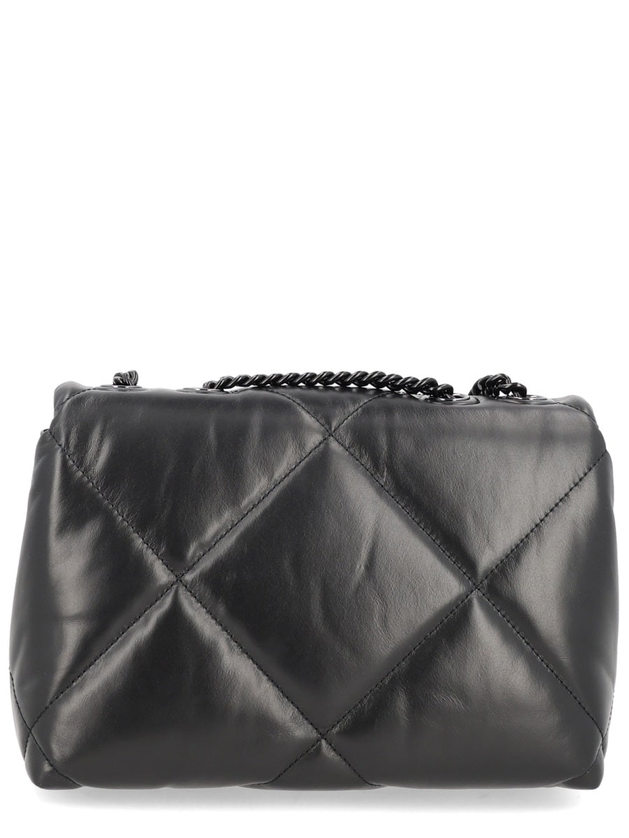 Tory Burch Kira Shoulder Bag — Black Leather