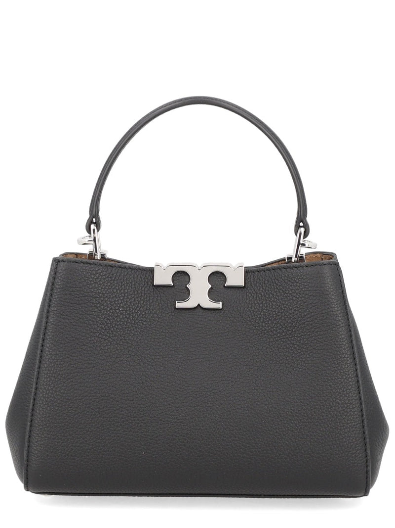 Tory Burch Eleanor Shoulder Bag — Black Leather