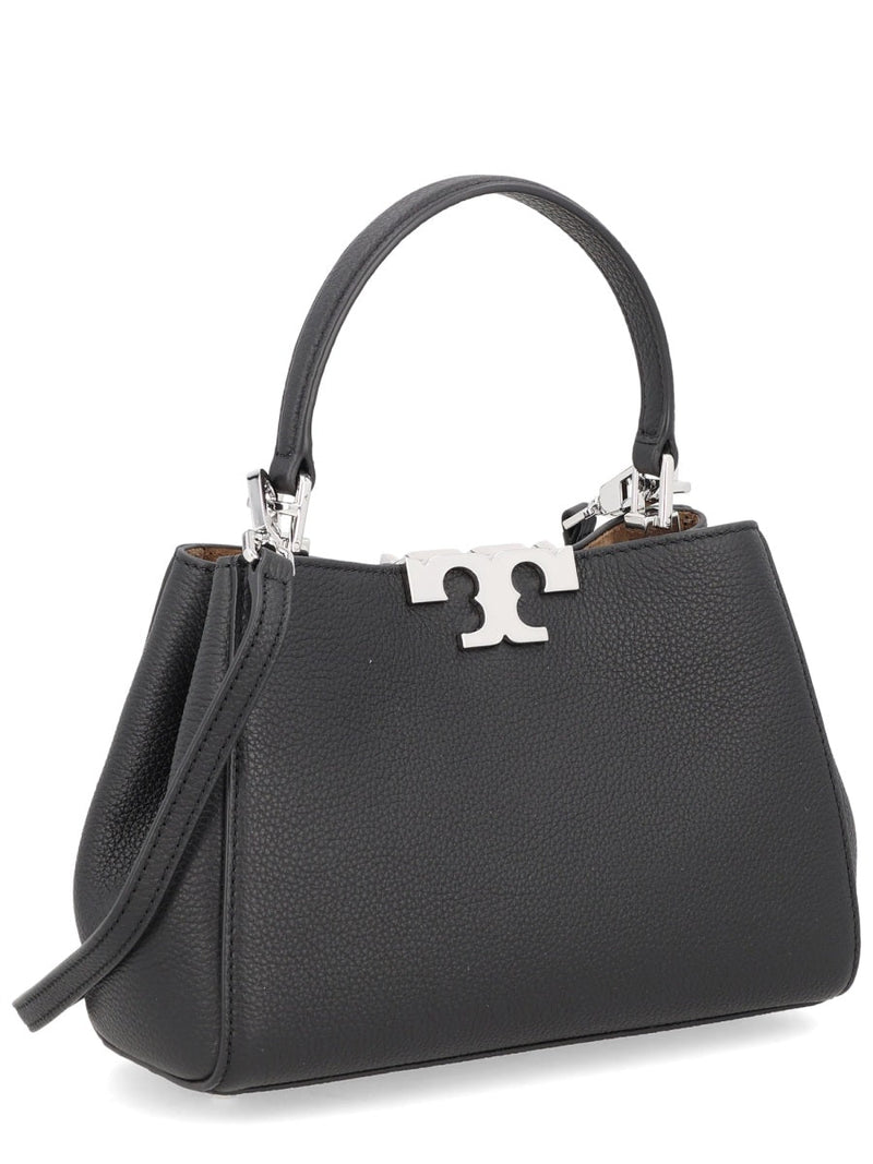 Tory Burch Eleanor Shoulder Bag — Black Leather