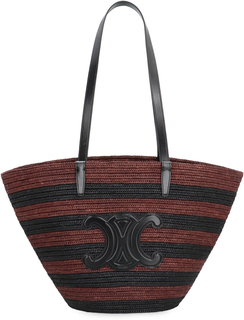 Celine Tote Bag — Multicolor Raffia