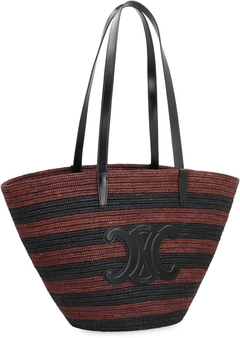 Celine Tote Bag — Multicolor Raffia
