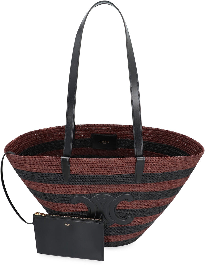 Celine Tote Bag — Multicolor Raffia