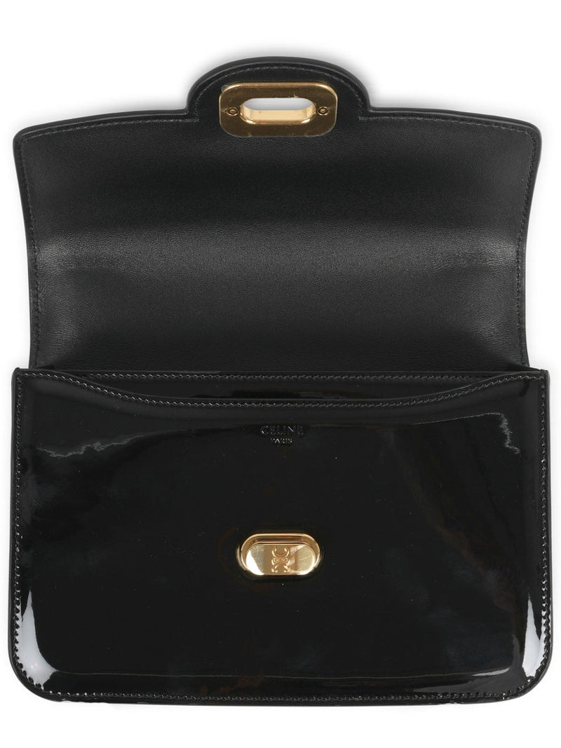 Celine Josephine Shoulder Bag — Black Calf Leather