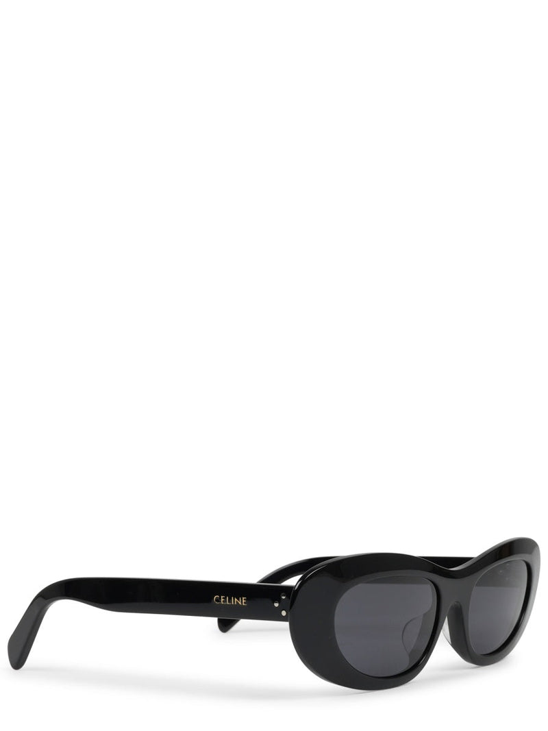 Celine 4s310cplb_38no Cat-Eye Acetate Sunglasses — Multicolor