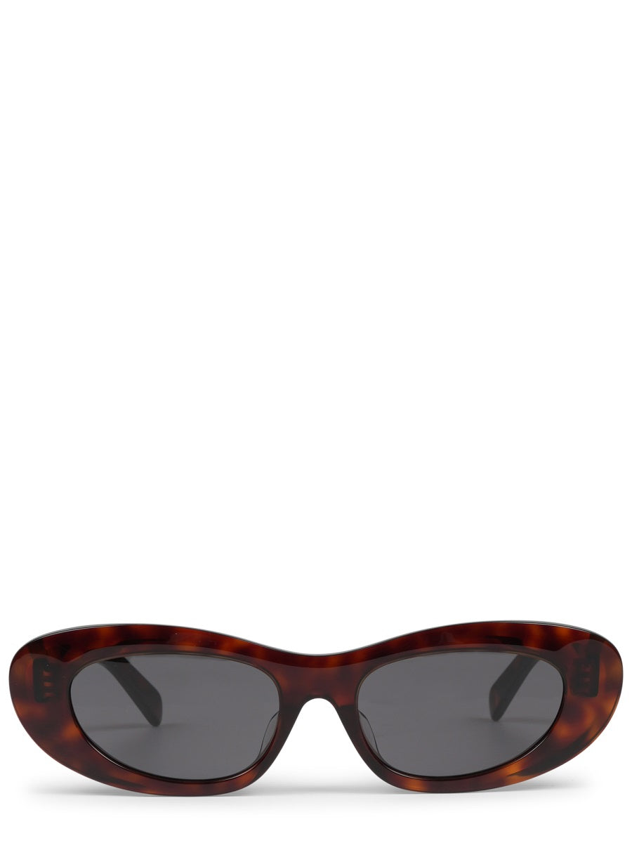 Celine 4s310cplb_19tr Cat-Eye Acetate Sunglasses — Brown