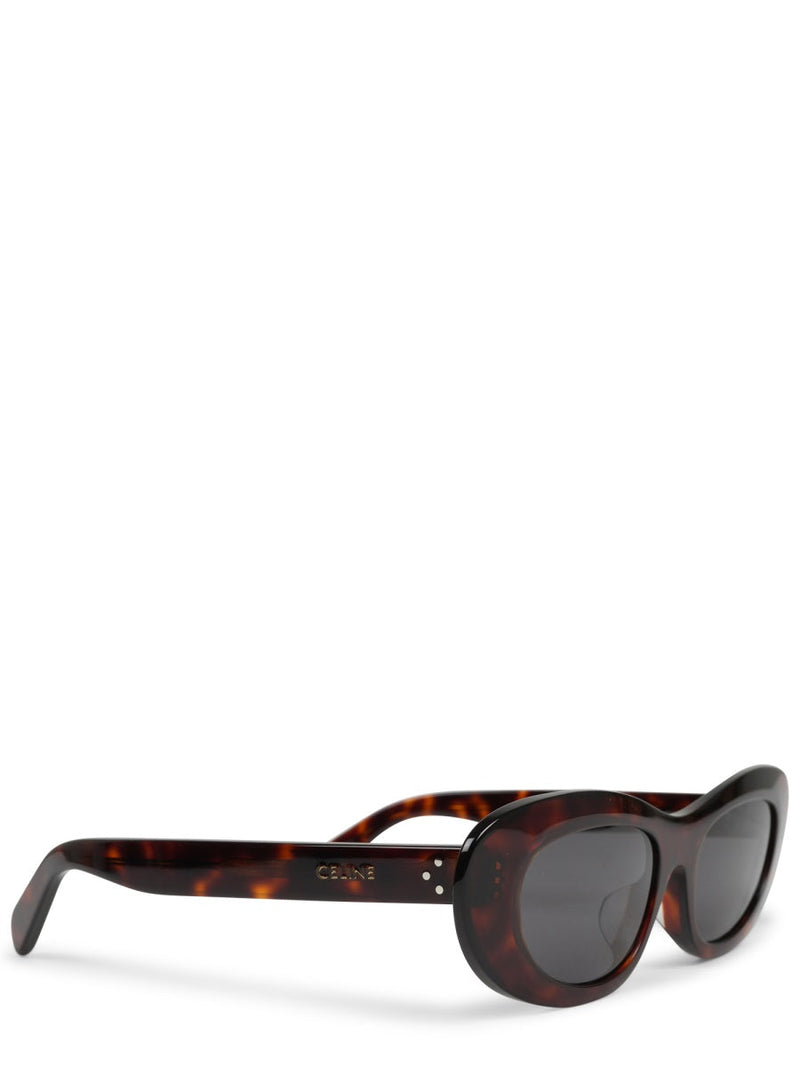 Celine 4s310cplb_19tr Cat-Eye Acetate Sunglasses — Brown