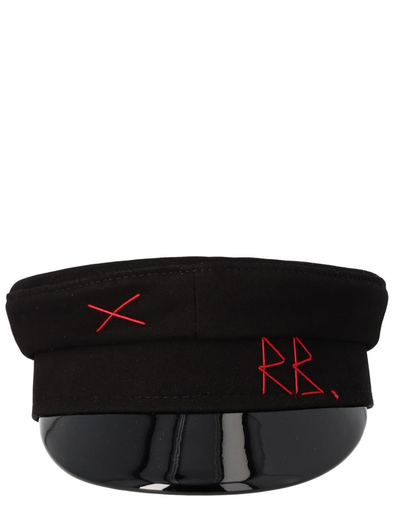 Ruslan Baginskiy Kpc033ps26_cblack Cotton Baker Boy Flat Cap — Black Caps