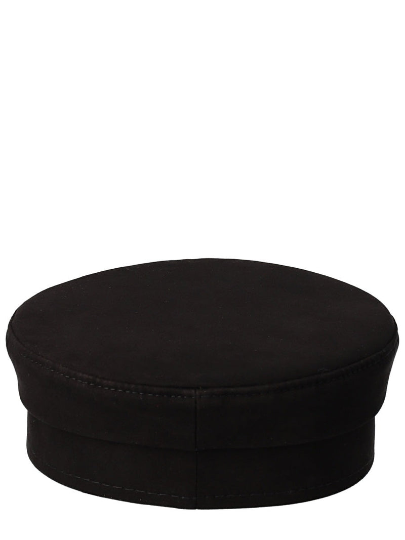 Ruslan Baginskiy Kpc033ps26_cblack Cotton Baker Boy Flat Cap — Black Caps