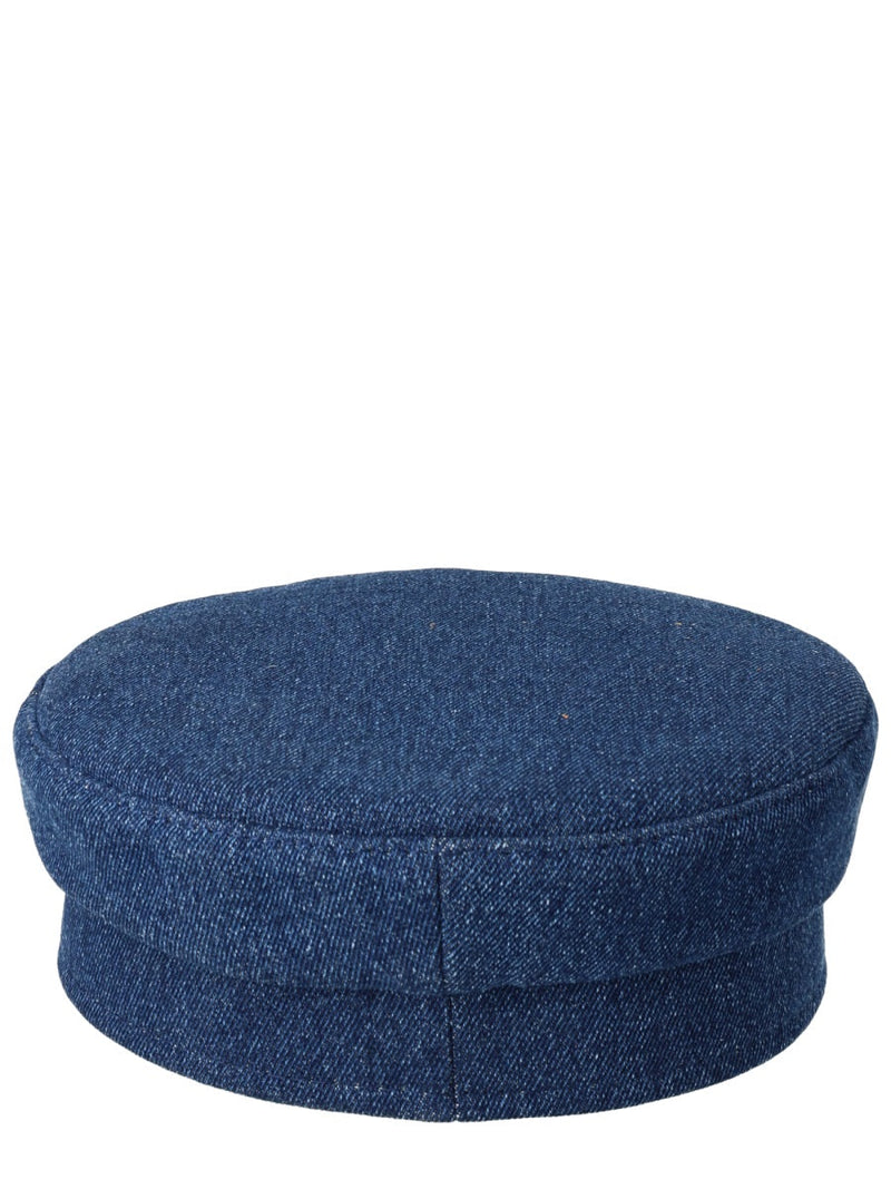 Ruslan Baginskiy Kpc078ps26_c-Jns-Frbblue Flat Cap — Blue Cotton Caps
