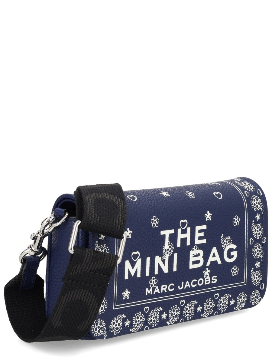 Marc Jacobs Split Leather Mini Bag — Blue