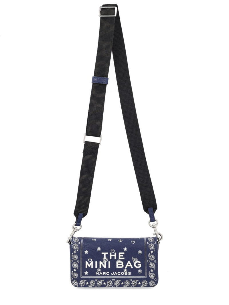 Marc Jacobs Split Leather Mini Bag — Blue